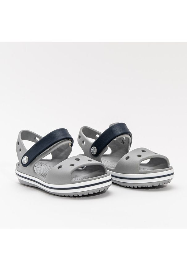 Sandałki dziecięce Crocs Crocband (12856-01U). Kolor: szary