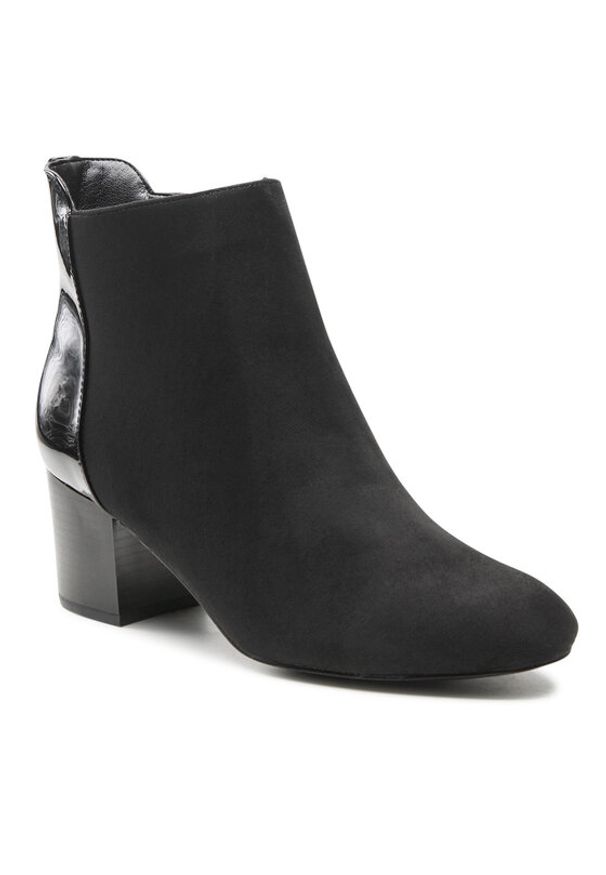 Jenny Fairy Botki WYL3265-1 Czarny. Kolor: czarny. Materiał: materiał