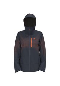 Kurtka narciarska damska Odlo hardshell X-ALP 3L PK WATERPROOF. Kolor: niebieski. Materiał: hardshell. Sezon: zima. Sport: narciarstwo #1