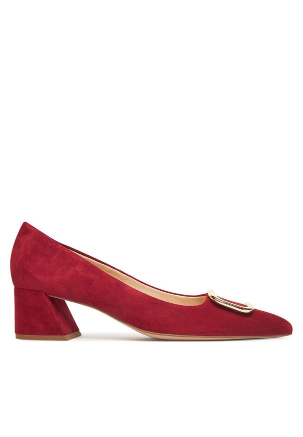 Czółenka HÖGL. Kolor: czerwony