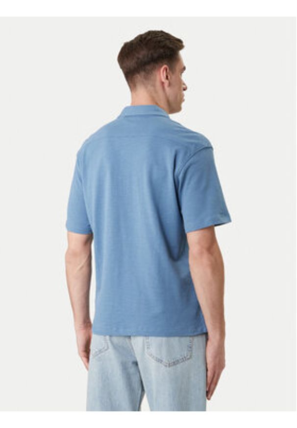 Guess Jeans Koszula M6GP02 KE731 Niebieski Regular Fit. Kolor: niebieski. Materiał: bawełna