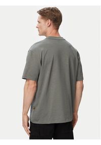 G-Star RAW - G-Star Raw T-Shirt Slub D28889-E512 Khaki Regular Fit. Kolor: brązowy. Materiał: bawełna #4