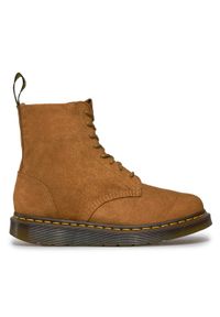 Dr. Martens Glany Berman Leather Ankle 26589220 Brązowy. Kolor: brązowy. Materiał: skóra