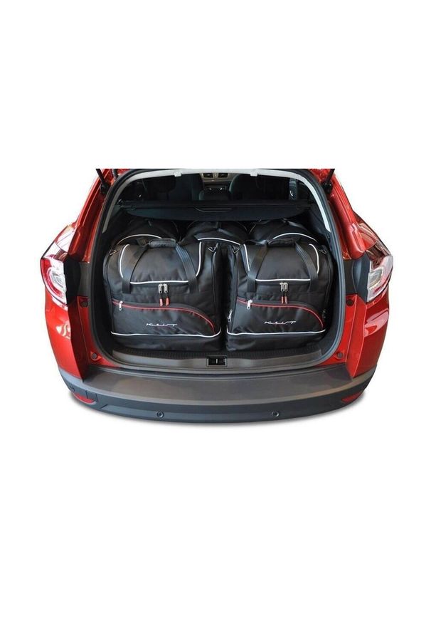 KJUST - Torby Do Bagażnika Renault Megane Grandtour 2008-2016 5Szt Kjust. Kolor: czarny. Styl: sportowy