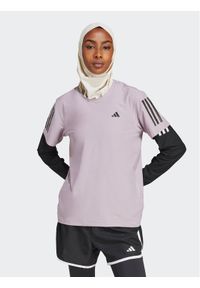 Adidas - adidas Koszulka techniczna Own The Run IN1595 Fioletowy Regular Fit. Kolor: fioletowy. Materiał: syntetyk. Sport: bieganie #1