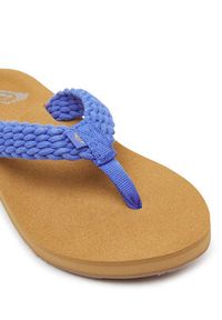 Roxy Japonki ARJL101166 Niebieski. Kolor: niebieski. Materiał: materiał #2