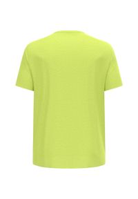 Odlo - Koszulka z krótkim rękawem męska ODLO Essential Linencool T-Shirt Crew Neck. Kolor: zielony, wielokolorowy, szary. Długość rękawa: krótki rękaw. Długość: krótkie