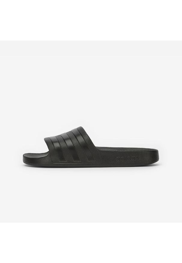 Adidas - Klapki basenowe ADIDAS Adilette Aqua. Kolor: czarny. Materiał: materiał. Styl: sportowy, elegancki