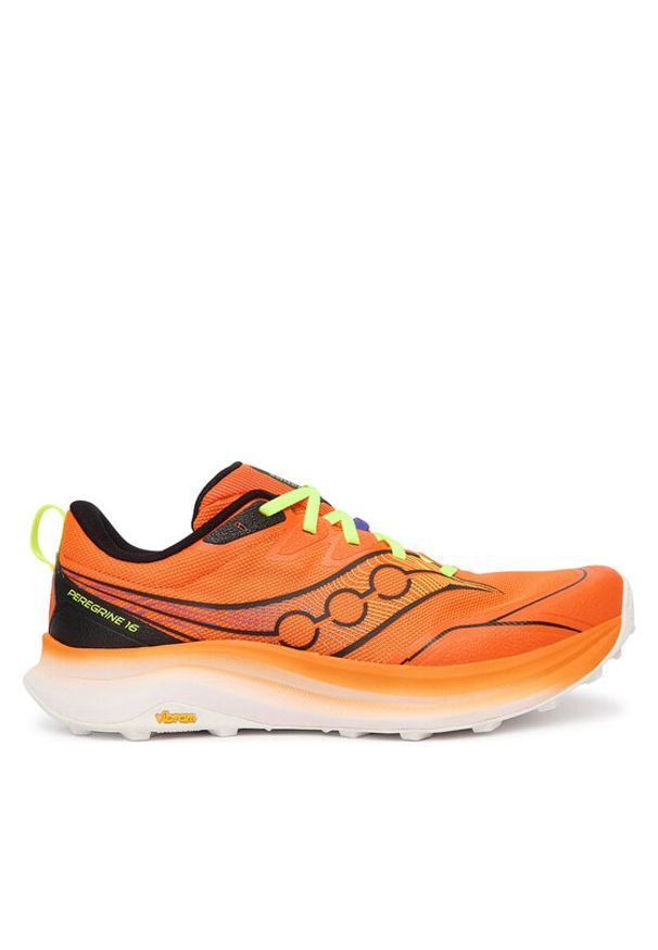 Saucony Buty do biegania Peregrine 16 S21066 Pomarańczowy. Kolor: pomarańczowy. Materiał: materiał