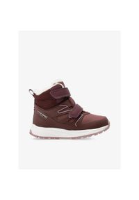 Buty dla dziewczynek Viking Footwear Equip Defence Warm WP 2V. Kolor: brązowy. Styl: sportowy. Sport: turystyka piesza