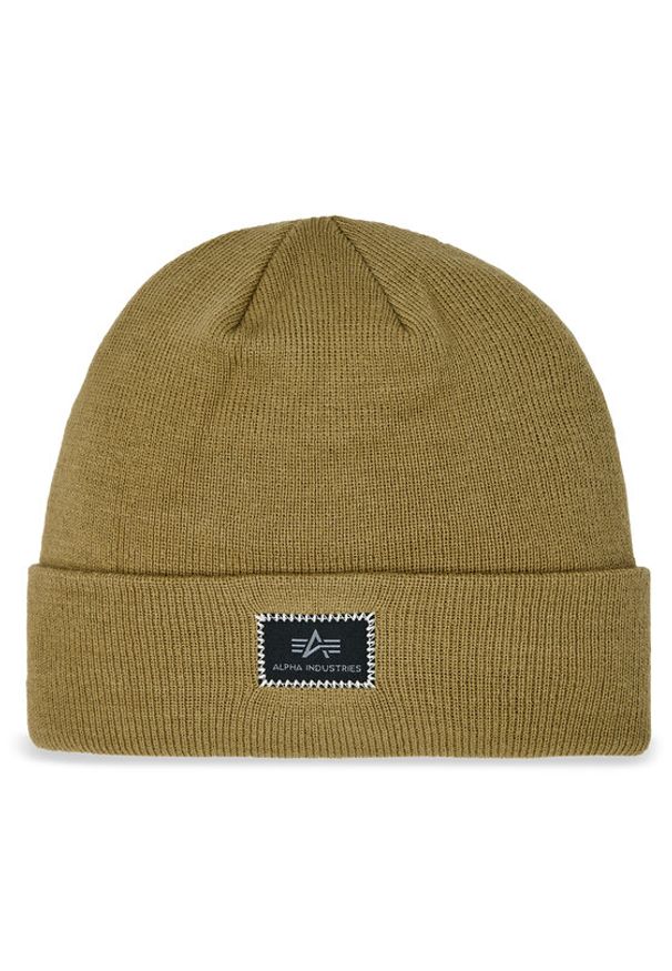 Alpha Industries Czapka X-Fit Beanie 168905 Beżowy. Kolor: beżowy. Materiał: materiał