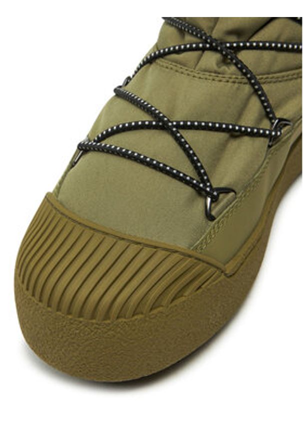 Moon Boot Śniegowce Mtrack Polar 80D2440080 Khaki. Kolor: brązowy. Materiał: skóra