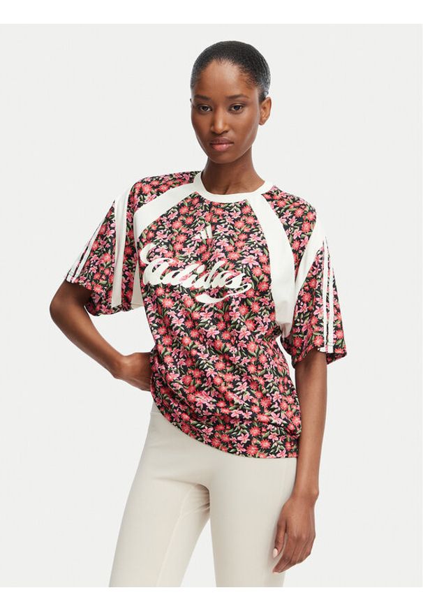 adidas T-Shirt Adidas X Farm Rio House Of Tiro KR0241 Kolorowy Regular Fit. Materiał: bawełna. Wzór: kolorowy