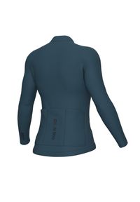 ALÉ CYCLING - Koszulka rowerowa damska Alé Cycling Solid Color Block 2.0 LS. Kolor: niebieski