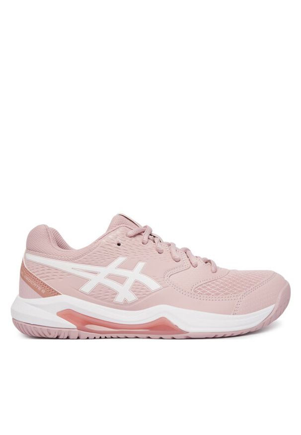 Asics Buty do tenisa Gel-Dedicate 8 1042A237 Różowy. Kolor: różowy. Materiał: skóra. Sport: tenis