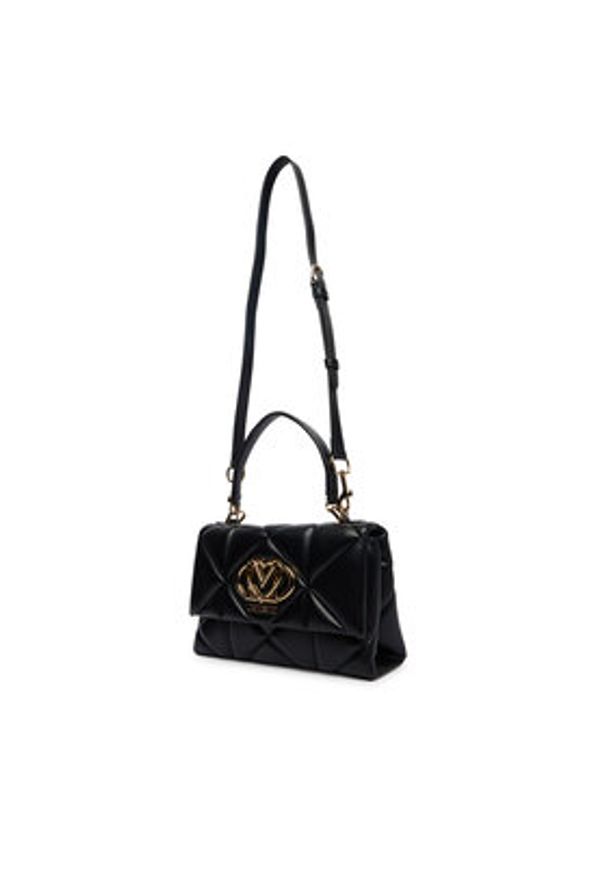 Love Moschino - LOVE MOSCHINO Torebka JC4112PP1OLC0000 Czarny. Kolor: czarny. Materiał: skórzane