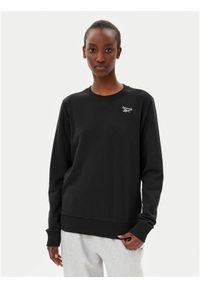 Reebok Bluza 100012552 139-18-00 Czarny Regular Fit. Kolor: czarny. Materiał: bawełna #1