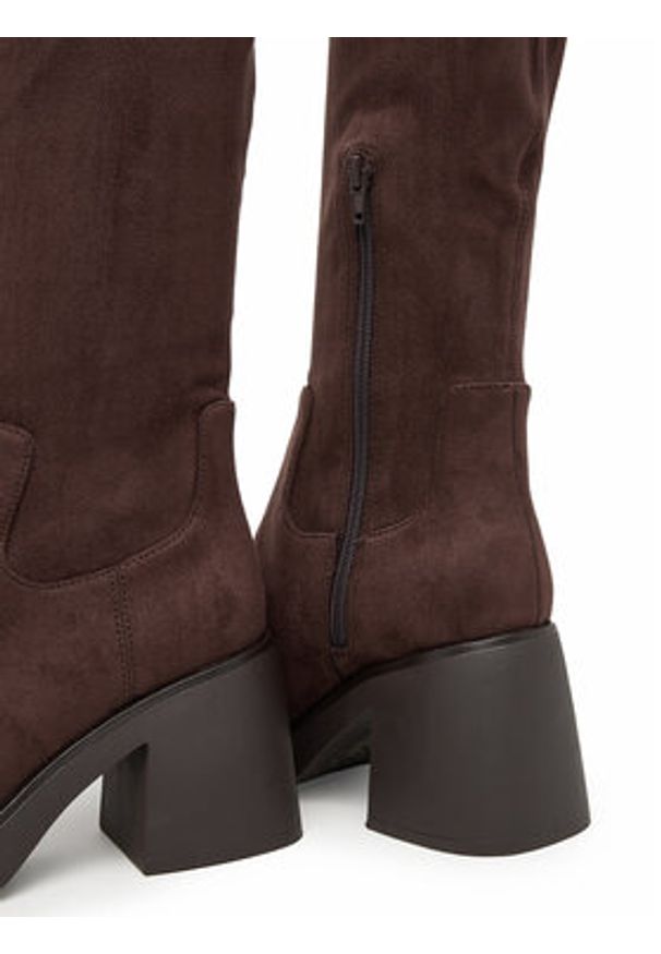 Aldo Kozaki Auster 14115044 Brązowy. Kolor: brązowy. Materiał: materiał