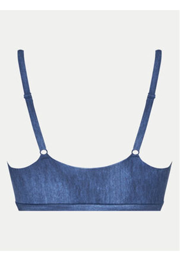 Chantelle Biustonosz top Soft Stretch C11D20 Niebieski. Kolor: niebieski. Materiał: syntetyk