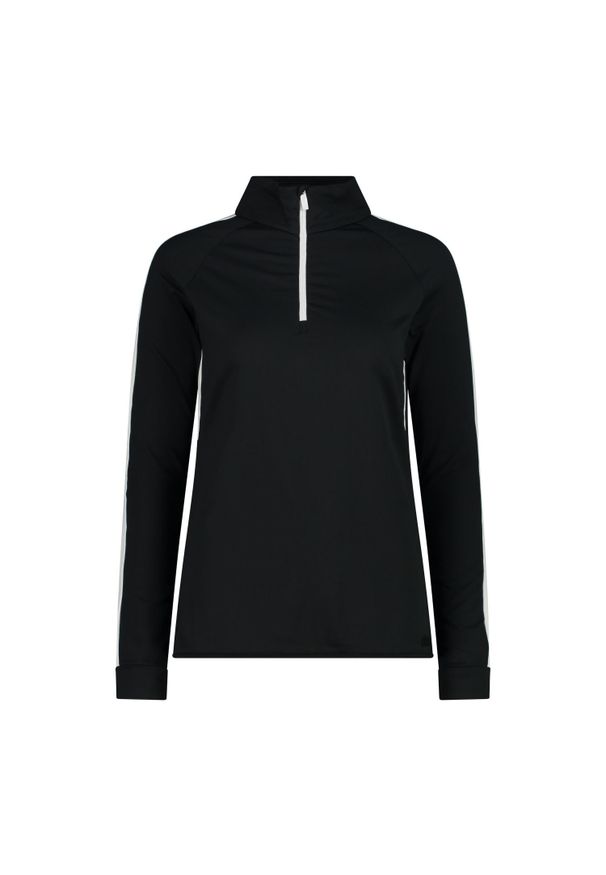 Golf damska turystyczne CMP 34L4286. Typ kołnierza: golf. Kolor: czarny. Sezon: zima. Sport: golf