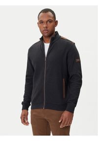 Bugatti Bluza 8700-85050D Szary Regular Fit. Kolor: szary. Materiał: bawełna #1