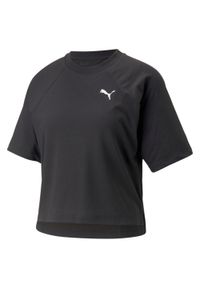 T-shirt z krótkim rękawem damski Puma MODERN SPORTS. Kolor: czarny. Materiał: poliester. Długość rękawa: krótki rękaw. Długość: krótkie