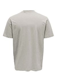 Only & Sons T-Shirt Roy 22022531 Écru Regular Fit. Materiał: bawełna