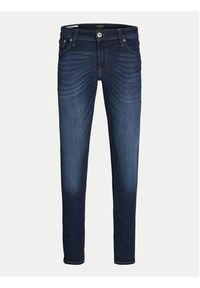 Jack & Jones - Jack&Jones Jeansy Liam 12110056 Granatowy Skinny Fit. Kolor: niebieski #4