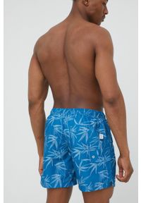 Tom Tailor szorty kąpielowe. Kolor: niebieski. Materiał: materiał, włókno, tkanina