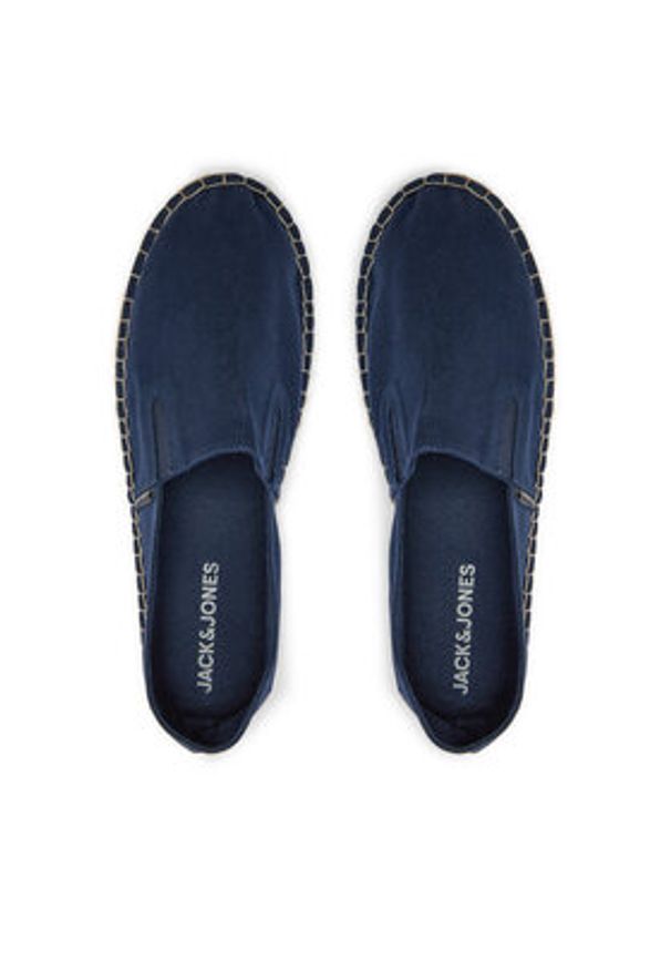 Jack & Jones - Jack&Jones Espadryle Jfwregent 12257223 Granatowy. Kolor: niebieski. Materiał: materiał