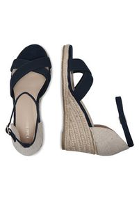 Clara Barson Espadryle WSS20802-03 Granatowy. Kolor: niebieski. Materiał: materiał