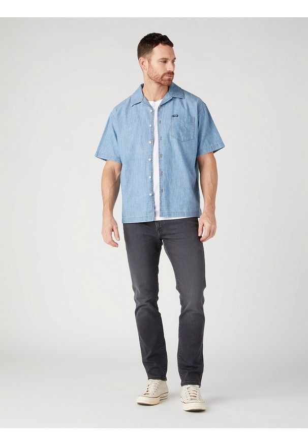 Wrangler - WRANGLER LARSTON MĘSKIE SPODNIE JEANSOWE JEANSY ASHES W18SBY43A 112328979