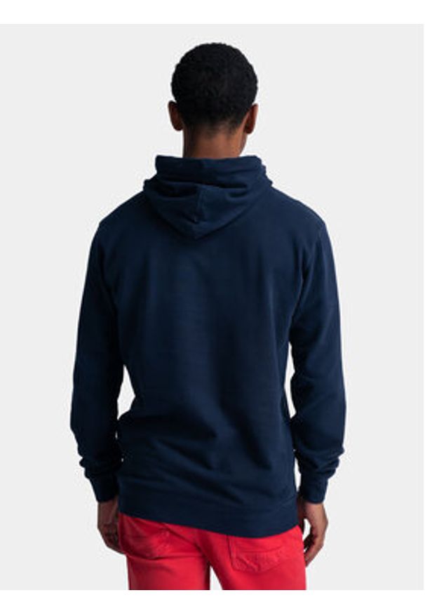 Petrol Industries Bluza M-1040-SWH302 Granatowy Regular Fit. Kolor: niebieski. Materiał: bawełna