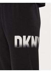 DKNY Sport Spodnie dresowe DP3P3379 Czarny Relaxed Fit. Kolor: czarny. Materiał: syntetyk