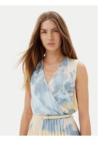 Rinascimento Sukienka koktajlowa CFC0123546003 Kolorowy Regular Fit. Materiał: syntetyk. Wzór: kolorowy. Styl: wizytowy #2