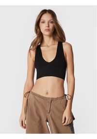 Top BDG Urban Outfitters. Kolor: czarny. Materiał: syntetyk #1