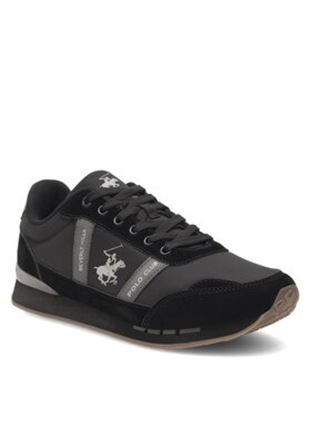 Beverly Hills Polo Club Sneakersy AMICI-01 Czarny. Kolor: czarny. Materiał: materiał