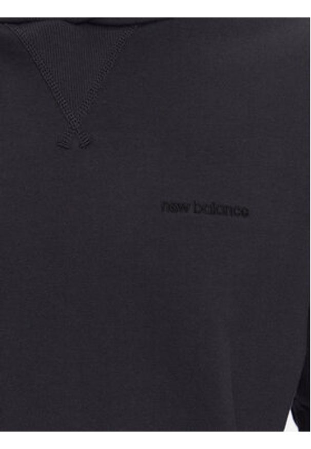 New Balance Bluza Athletics Nature State MT23565 Czarny Relaxed Fit. Kolor: czarny. Materiał: bawełna