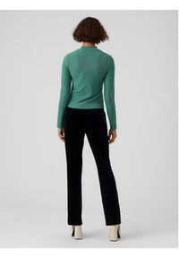 Vero Moda Sweter Karita 10276592 Zielony Regular Fit. Kolor: zielony. Materiał: syntetyk #4