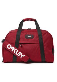 Oakley torba sportowa Street Duffle Raspberry U. Kolor: czerwony. Materiał: materiał