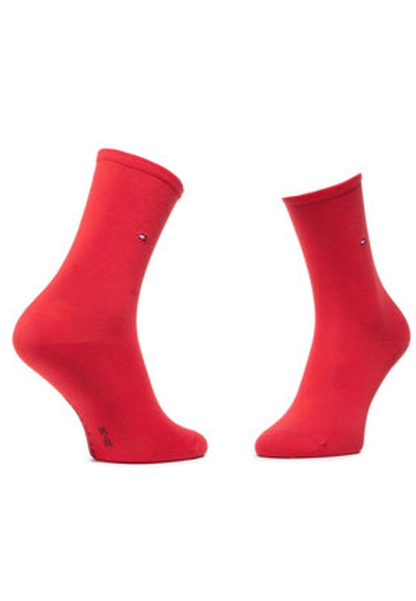 TOMMY HILFIGER - Tommy Hilfiger Skarpety długie 100001493 Granatowy. Kolor: niebieski. Materiał: materiał