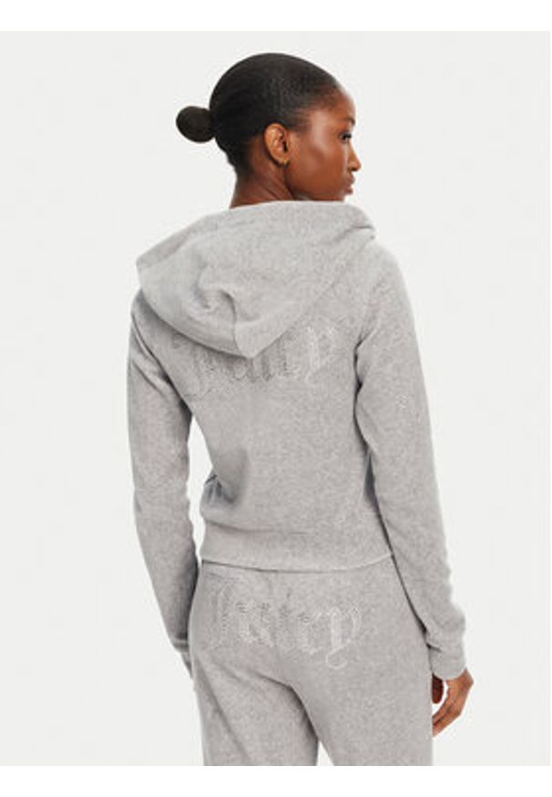 Juicy Couture Bluza Madison JCWA122001 Szary Slim Fit. Kolor: szary. Materiał: syntetyk
