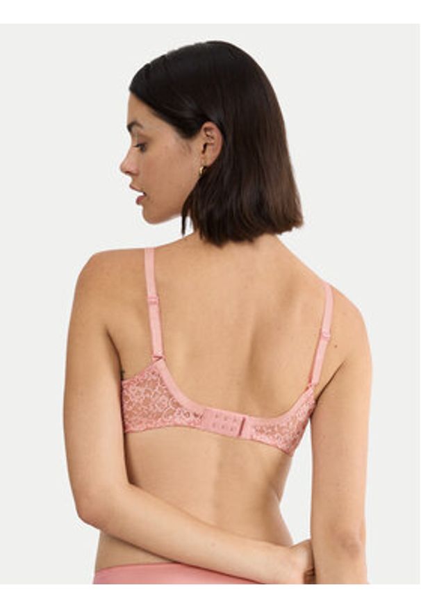 Triumph Biustonosz z fiszbiną Amourette 10214770 Różowy. Kolor: różowy. Materiał: syntetyk