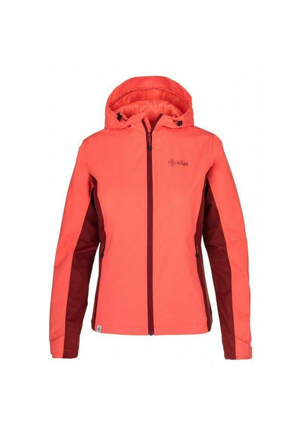 Damska kurtka outdooroowa Kilpi ORLETI-M. Kolor: czerwony. Materiał: softshell. Sport: turystyka piesza