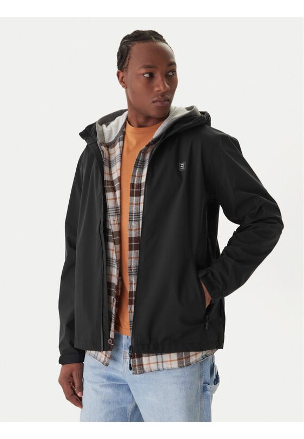 Billabong Kurtka przeciwdeszczowa Rainstorm EBYJK00137 Czarny Regular Fit. Kolor: czarny. Materiał: syntetyk