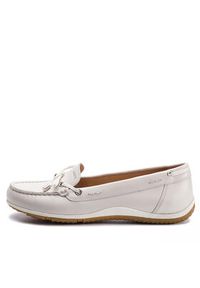 Geox Mokasyny D Vega Moc B D92DNB 043BC C1002 Biały. Kolor: biały. Materiał: skóra #3