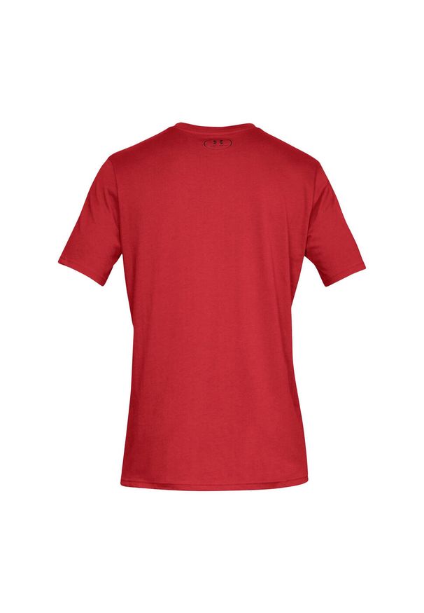 Under Armour - Męska Koszulka Sportstyle Boxy. Kolor: czerwony