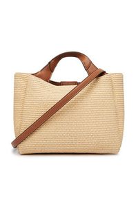 DKNY Torebka Willa Satchel R61DOG33 Beżowy. Kolor: beżowy #5