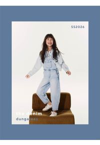 Reserved - Jeansowe ogrodniczki - niebieski. Kolor: niebieski #1