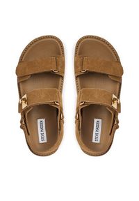 Steve Madden Sandały Bigmona 11003034 Brązowy. Kolor: brązowy. Materiał: zamsz, skóra #2